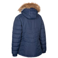 Marineblau - Back - Trespass Damen Steppjacke Nadina, wasserfest