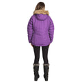 Lila - Side - Trespass Damen Steppjacke Nadina, wasserfest