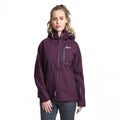 Brombeere meliert - Side - Trespass Damen Shelljacke Gita II, wasserfest