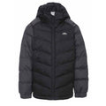 Schwarz - Front - Trespass Kinder - Jungen Steppjacke Sidespin wasserfest