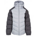 Dunkelgrau - Front - Trespass Kinder - Jungen Steppjacke Sidespin wasserfest