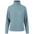 Blaugrau - Front - Trespass Damen Fleece-Top Meadows mit Reißverschluss bis zur Brust