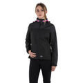 Schwarz-Reflektierender Druck - Side - Trespass Damen Jacke Attraction