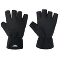 Schwarz - Front - Trespass Unisex Carradale Handschuhe, fingerlos