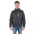 Schwarz meliert - Back - Trespass Herren Fleecejacke Bingham