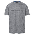 Grau meliert - Front - Trespass Herren DLX T-Shirt