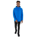 Blau - Side - Trespass Herren Daunenjacke Cade