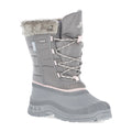 Sturmgrau - Front - Trespass Damen Winterstiefel Stavra II