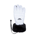 Weiß - Front - Trespass Damen Ski-Handschuhe Yanki