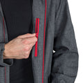 Dunkelgrau - Close up - Trespass Herren Jacke Moonshine wasserfest