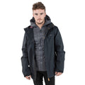 Schwarz - Lifestyle - Trespass Herren Jacke Enthusiasts mit Kapuze, wasserfest