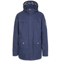 Marineblau - Front - Trespass Herren Jacke Rowland mit Kapuze, wasserfest