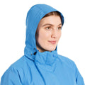 Blau - Pack Shot - Trespass Damen Jacke Review, wasserfest