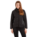 Schwarz - Back - Trespass Damen Jacke Review, wasserfest