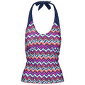 Zickzackmuster - Front - Trespass Damen Tankini-Top Winona