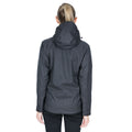 Schwarz meliert - Side - Trespass Damen Regenjacke Tiya DLX