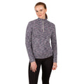 Platin meliert - Side - Trespass Damen Sporttop Edith, langärmlig