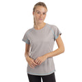 Platin - Side - Trespass Damen Sport-T-Shirt Viktoria