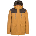 Sand - Front - Trespass Herren Outdoorjacke Rockwell mit Kapuze, wasserfest