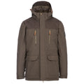 Schlamm - Front - Trespass Herren Outdoorjacke Rockwell mit Kapuze, wasserfest