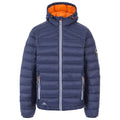 Marineblau - Front - Trespass Herren Daunenjacke Whitman II