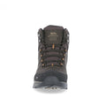 Braun - Front - Trespass Herren Hiram Mid Cut Wanderschuh