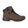 Dunkelbraun - Lifestyle - Trespass - Herren Wanderstiefel "Lochlyn", Leder