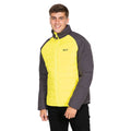 Zitrone - Side - Trespass Herren Daunenjacke Benko