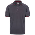 Dunkelgrau - Front - Trespass Herren Bonnington Polo Shirt