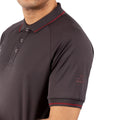 Dunkelgrau - Side - Trespass Herren Bonnington Polo Shirt