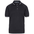 Schwarz-Platinum - Front - Trespass Herren Bonnington Polo Shirt