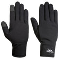 Schwarz - Front - Trespass Unisex Erwachsene Poliner Power Stretch Handschuhe