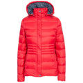 Rot - Front - Trespass - "Hayling" Daunenjacke für Damen