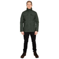 Olive - Back - Trespass Herren Jacke, wasserfest Rainthan