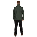 Olive - Side - Trespass Herren Jacke, wasserfest Rainthan