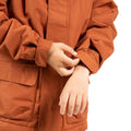 Rostfarben - Close up - Trespass - "Upbeat" Parka für Kinder