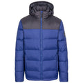 Blau - Front - Trespass - "Cavanaugh DLX" Daunenjacke für Herren