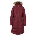 dunkele Kirsche - Front - Trespass - Audrey Steppjacke für Damen