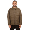 Dunkel-Khaki - Back - Trespass - "Hullford" Steppjacke für Herren