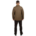 Dunkel-Khaki - Side - Trespass - "Hullford" Steppjacke für Herren