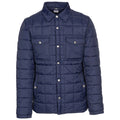 Marineblau - Front - Trespass - "Hullford" Steppjacke für Herren