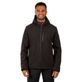 Schwarz - Side - Trespass - "Marlon" Softshelljacke für Herren