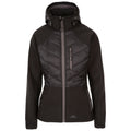 Schwarz - Front - Trespass - "Elvira" Softshelljacke für Damen