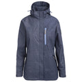 Marineblau meliert - Front - Trespass - "Diane" Jacke für Damen