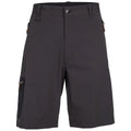 Schwarzbraun - Front - Trespass - "Runnel" Cargo-Shorts für Herren