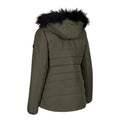 Dunkelrot - Back - Trespass - "Translate" Steppjacke für Damen