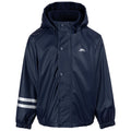 Marineblau - Front - Trespass - "Daire" Jacke, wasserfest für Baby