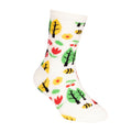 Cremefarbe-Hellrosa - Back - Trespass - "Garden" Socken für Kinder (2er-Pack)