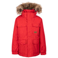 Rot - Front - Trespass - "Upsider" Jacke für Jungen