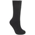 Schwarz - Front - Trespass Herren Togged Thermo Ski-Socken